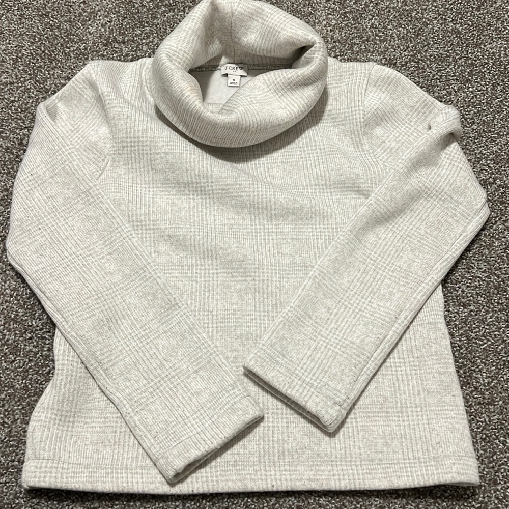 J Crew sweatshirt with turtleneck pullover